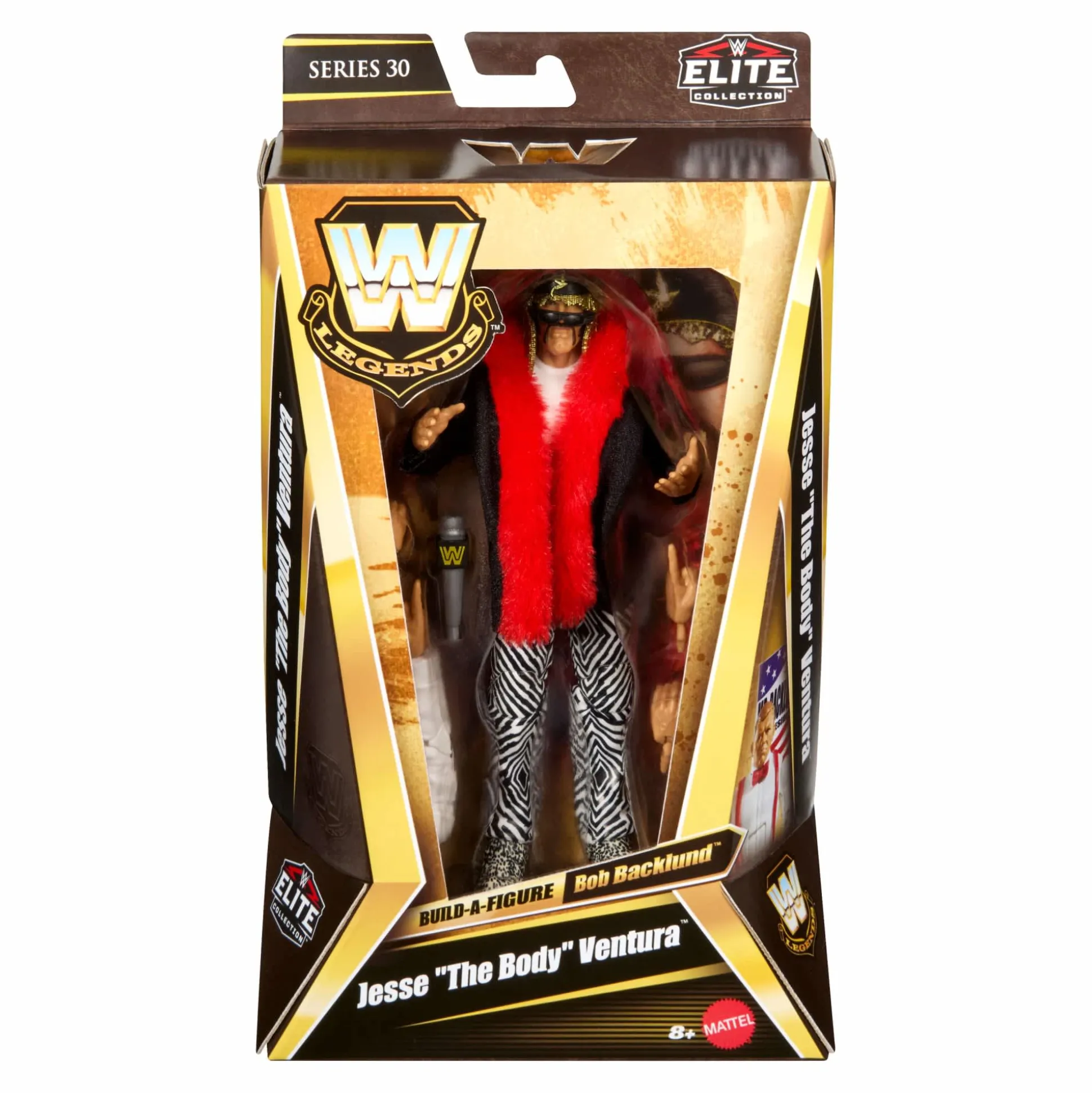 WWE Legends Elite Collection Jesse ‘The Body’ Ventura Action Figure