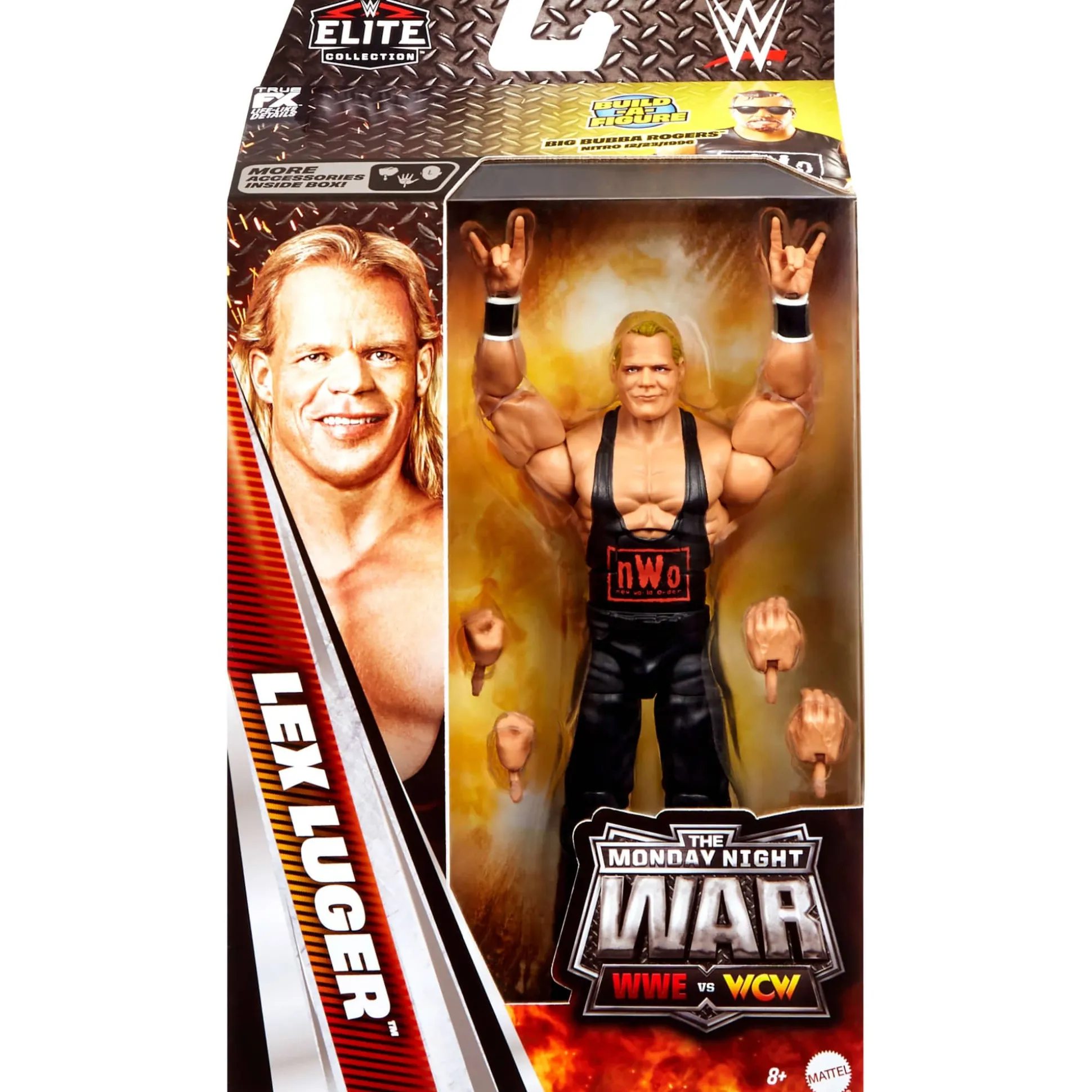 WWE Monday Night War Elite Collection Lex Luger Action Figure
