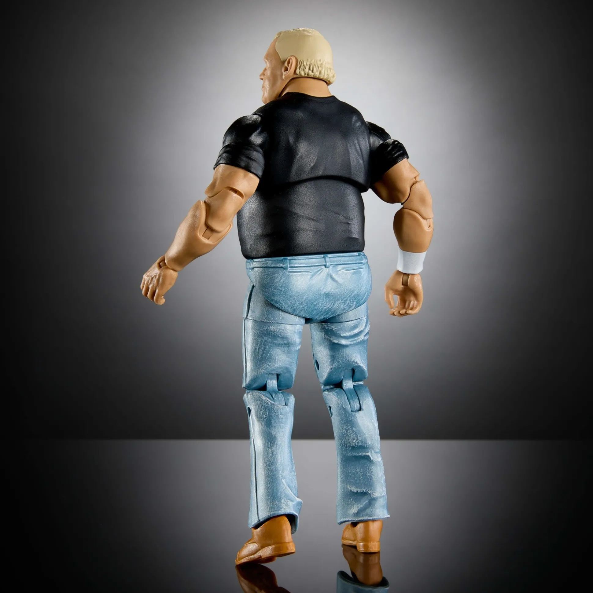 WWE Monday Night War Elite Collection Razor Ramon Action Figure & Dusty Rhodes Build-A-Figure Parts