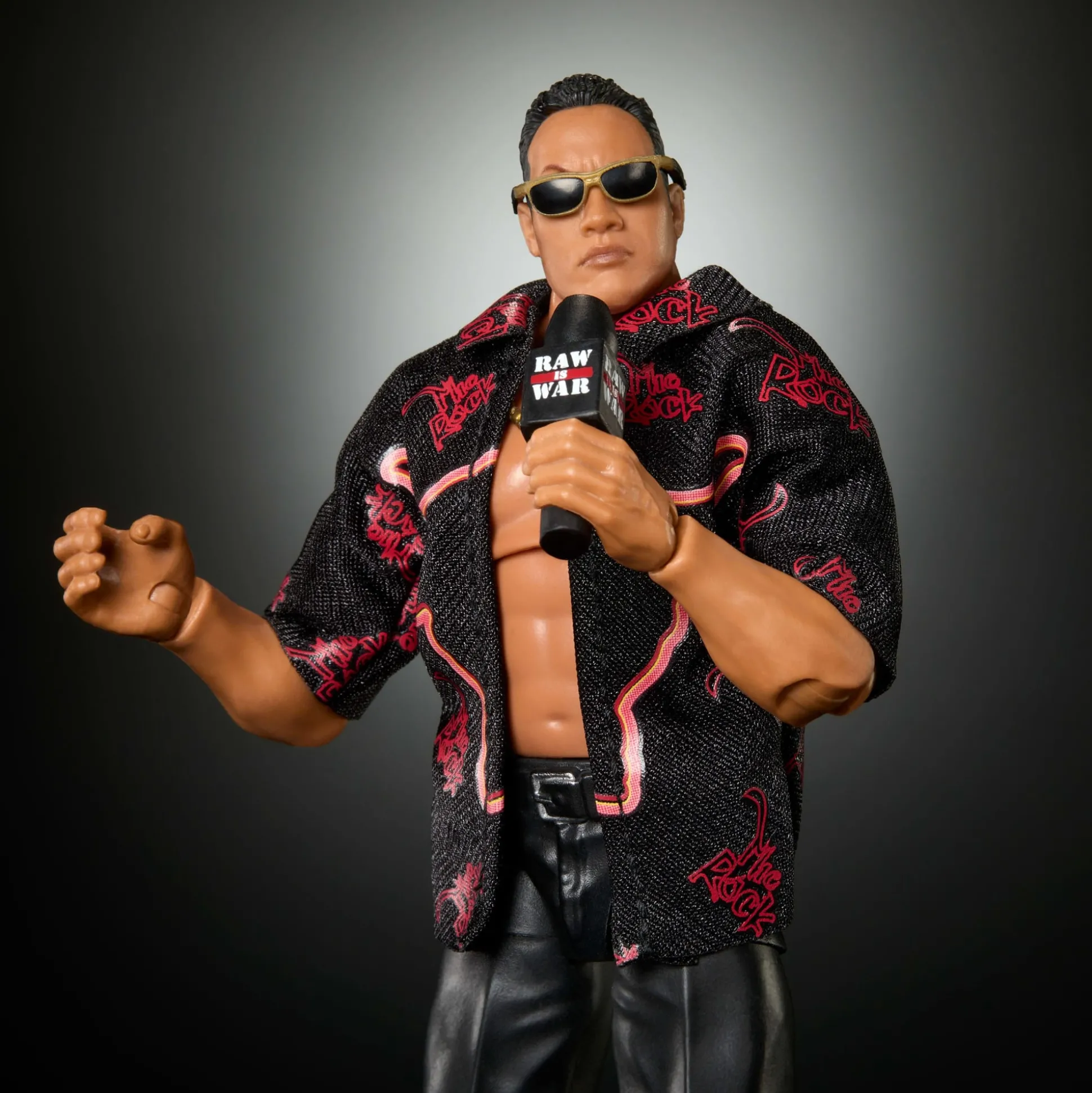 WWE Monday Night War Elite Collection The Rock Action Figure