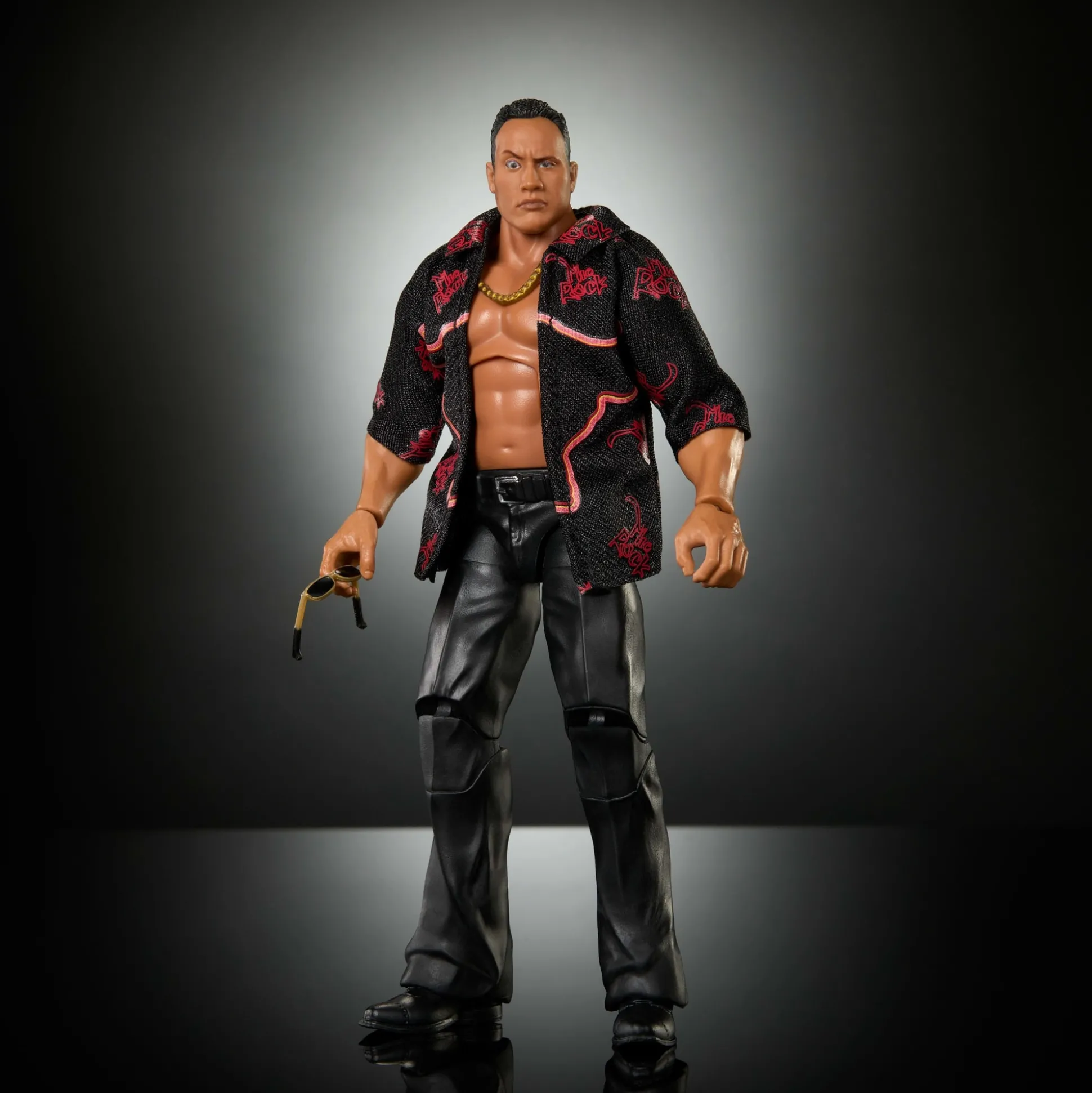 WWE Monday Night War Elite Collection The Rock Action Figure