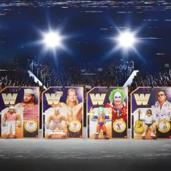 WWE Retro Action Figure 4-Pack Bundle