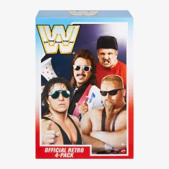 WWE Retro Figures Set Wave 2
