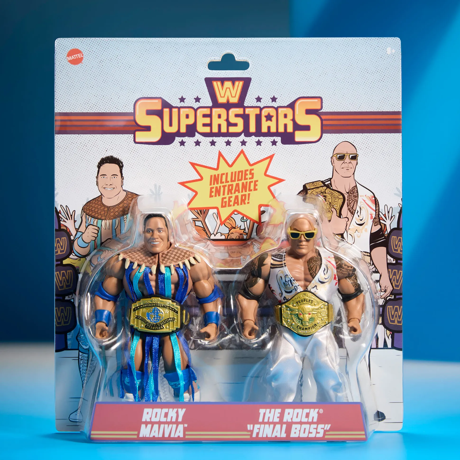 WWE Superstars Rocky Maivia and The Rock 2-Pack